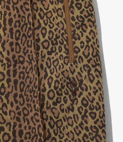 String C.S Pant - Brown - Poly Jq. / Leopard