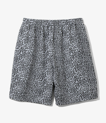 String C.S. Short - Grey - Poly Jq. / Leopard