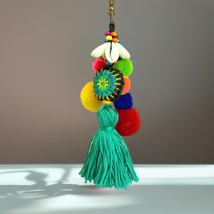 Summer Vibes Tassels Charm - Tumbler Handle Charm