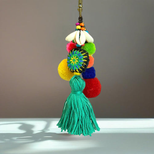 Summer Vibes Tassels Charm - Tumbler Handle Charm