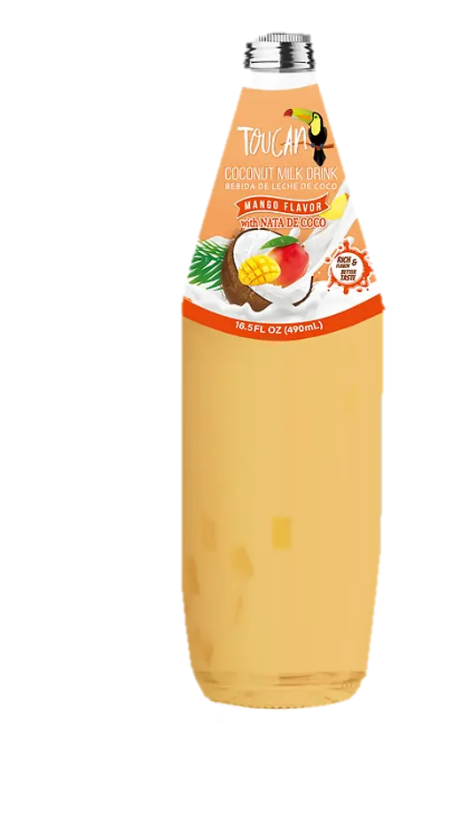 Wholesale Toucan Coconut Milk with Nata de Coco Mango 16.3 oz - Exquisite tropical taste at Mexmax INC.