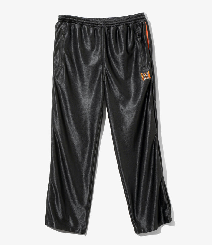 Track Pant - Black - Tricot Sateen