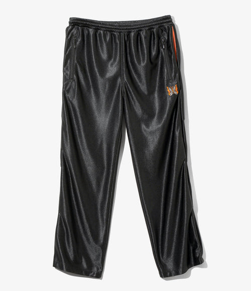 Track Pant - Black - Tricot Sateen