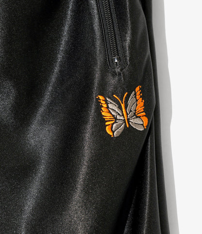 Track Pant - Black - Tricot Sateen