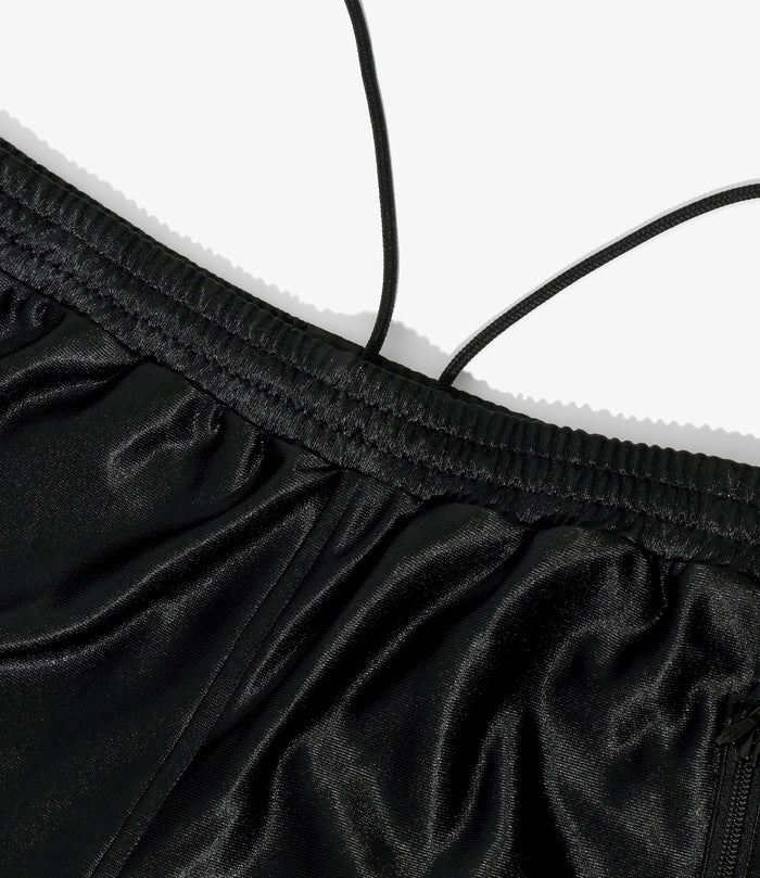 Track Pant - Black - Tricot Sateen