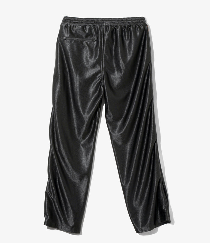 Track Pant - Black - Tricot Sateen