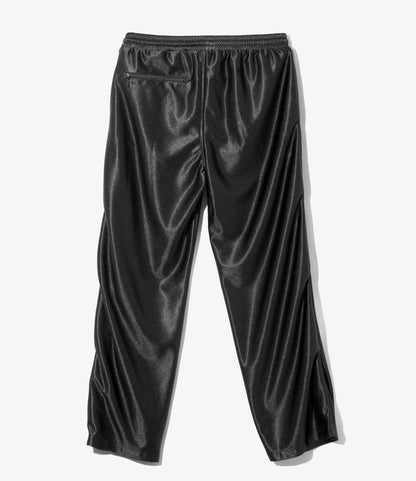 Track Pant - Black - Tricot Sateen
