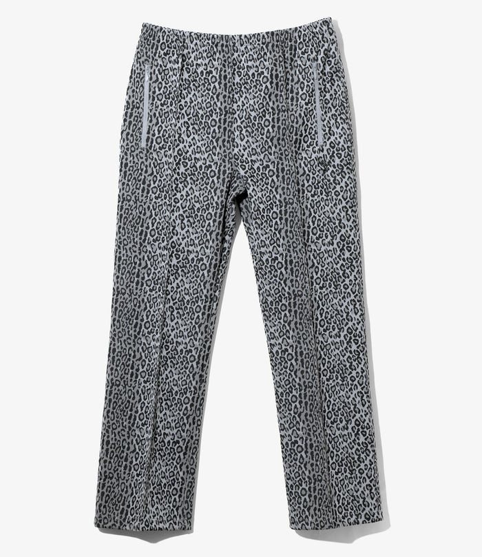Trainer Pant - Grey - Poly Jq. / Leopard