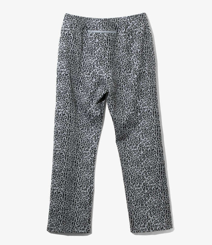 Trainer Pant - Grey - Poly Jq. / Leopard