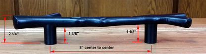 Barn Door Handle Pull - Large Tree Branch - Wild West Hardware