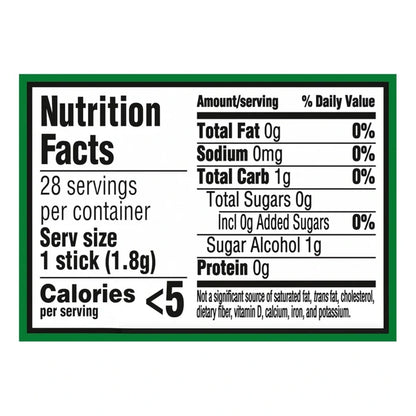 Wholesale Trident Pocket Pack Spearmint Gum- Freshen your breath on the go with Mexmax INC.
