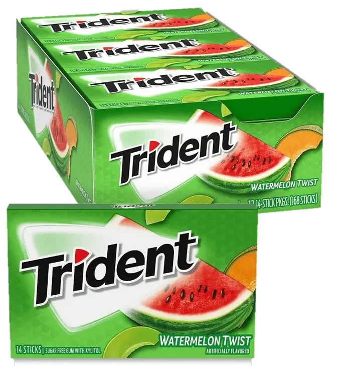 Get Trident Valu-Pak Watermelon Twist in bulk at Mexmax INC- Your wholesale source for savings