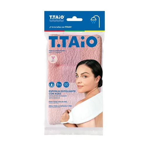 T.TAIO Bath and Shower Back Scrubber w/ handles - 1ct