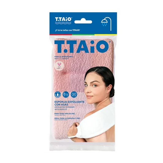 T.TAIO Bath and Shower Back Scrubber w/ handles - 1ct