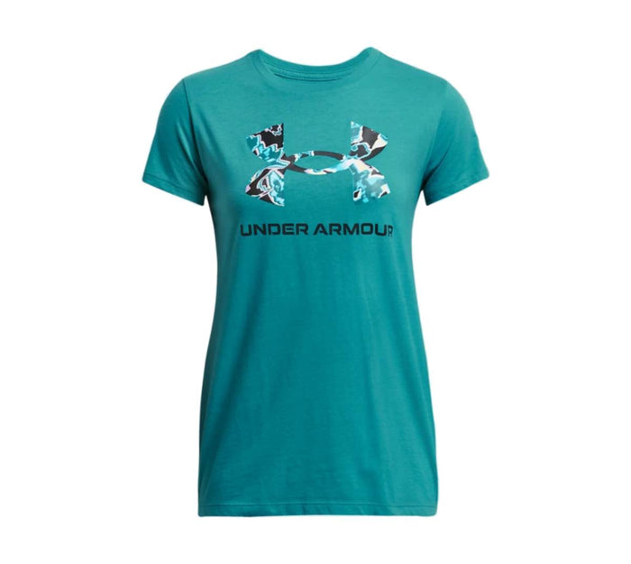 Under Armour Womens Sportstyle Logo Short Sleeve Shirt|1356305464XS,1356305464SM,1356305464MD,1356305464LG