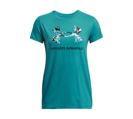Under Armour Womens Sportstyle Logo Short Sleeve Shirt|1356305464XS,1356305464SM,1356305464MD,1356305464LG