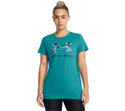 Under Armour Womens Sportstyle Logo Short Sleeve Shirt|1356305464XS,1356305464SM,1356305464MD,1356305464LG