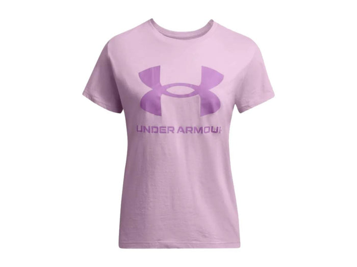 Under Armour Womens Sportstyle Logo Short Sleeve Shirt|1356305543XS,1356305543SM,1356305543MD,1356305543LG