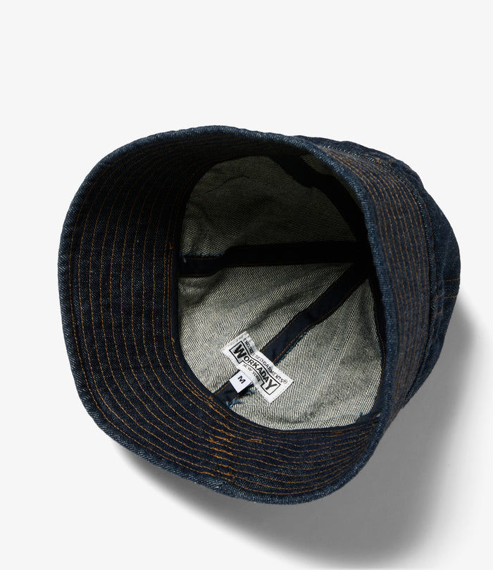 USN Hat - Indigo 12oz Cone Denim