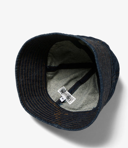 USN Hat - Indigo 12oz Cone Denim