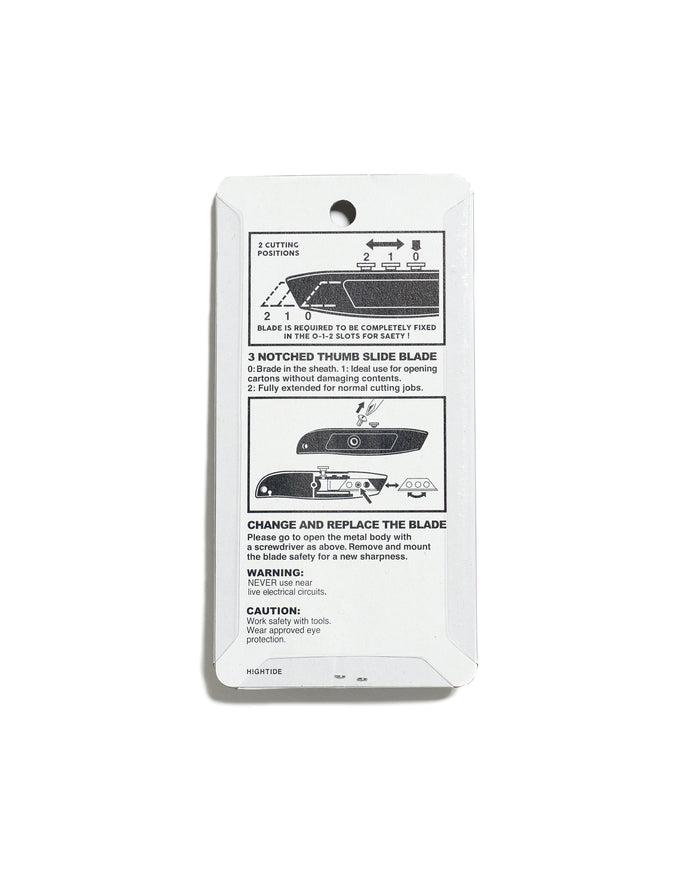 Utility Box Cutter - Dk. Navy