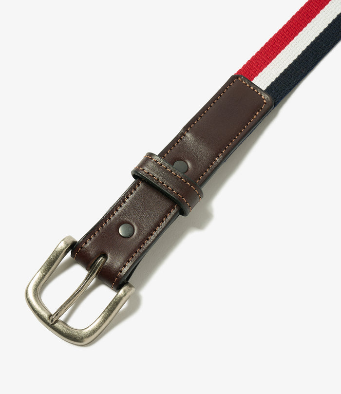 Webbing Belt - Tricolor Stripe