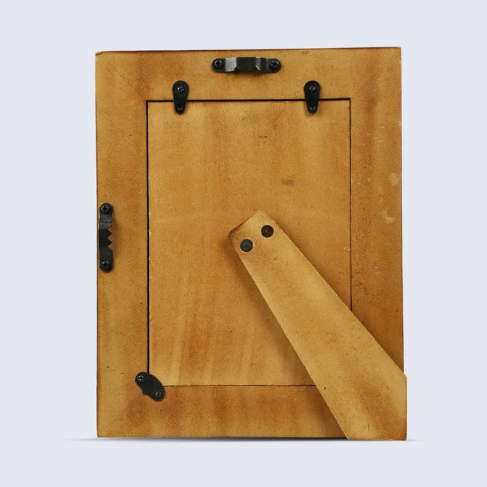 White Bone Inlay Picture Frame | Linear Collection | 4x6 5x7