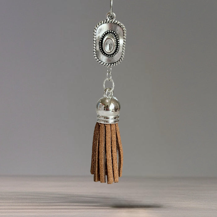 Kacey Musgraves Stanley Wild West Silver Tassel Charm - Tumbler Handle Charm