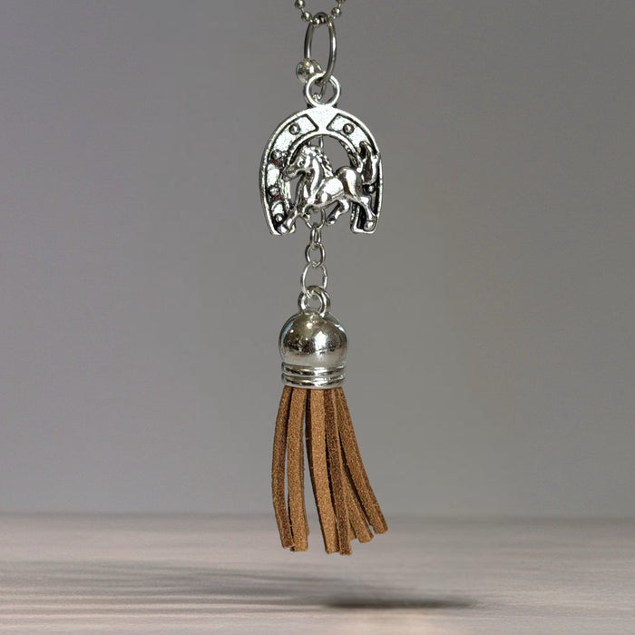 Kacey Musgraves Stanley Wild West Silver Tassel Charm - Tumbler Handle Charm