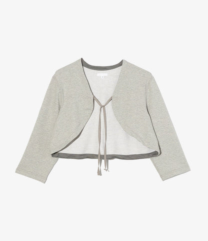 Women's Bolero - Heather Grey French Terry