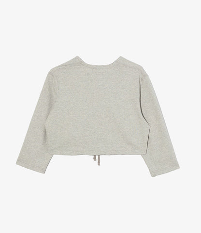 Women's Bolero - Heather Grey French Terry