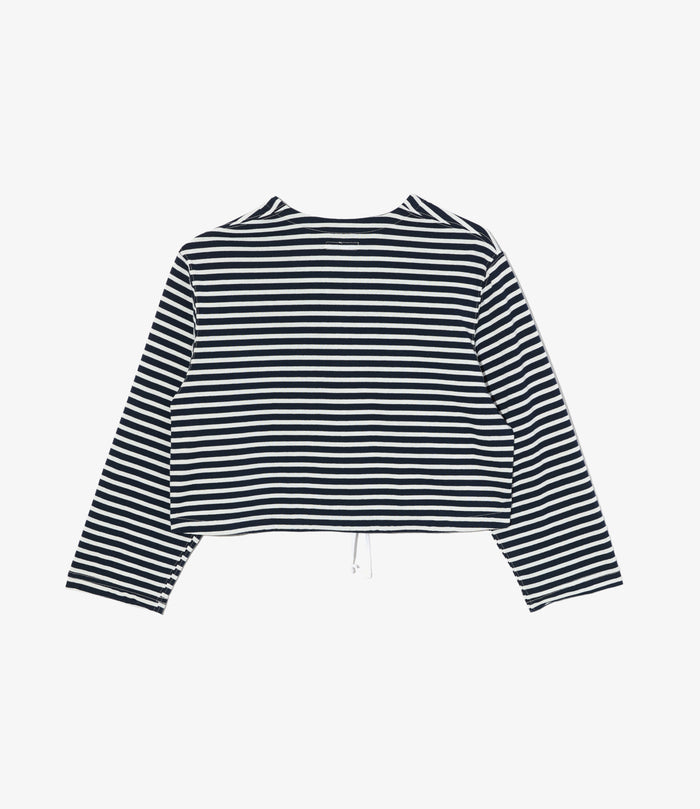 Women's Bolero - Navy/White PC Stripe Jersey