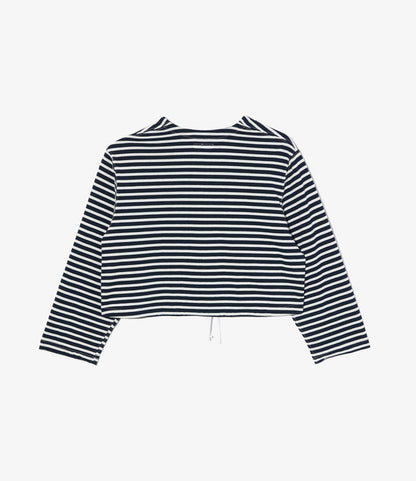 Women's Bolero - Navy/White PC Stripe Jersey