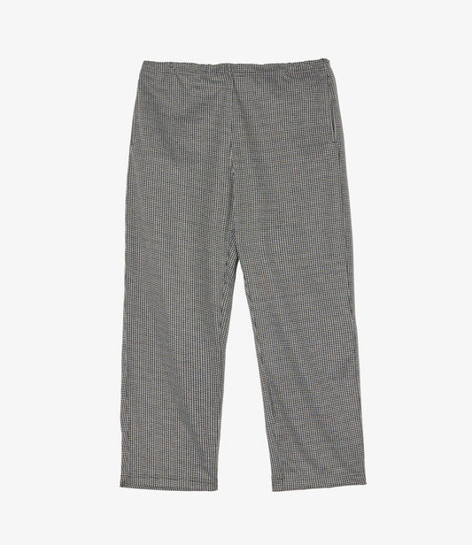 Women's STK Pant - Black Polyester Houndstooth Knit Jersey
