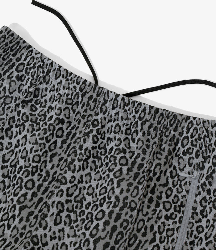 Women's Trainer Pant - Grey - Poly Jq. / Leopard