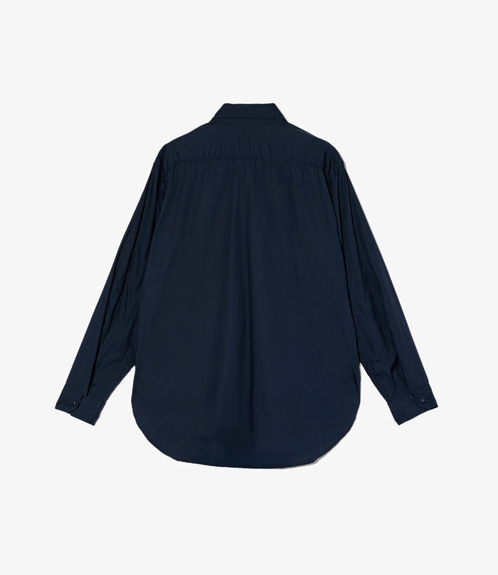 Work Shirt - Dk. Navy Cotton Broadcloth