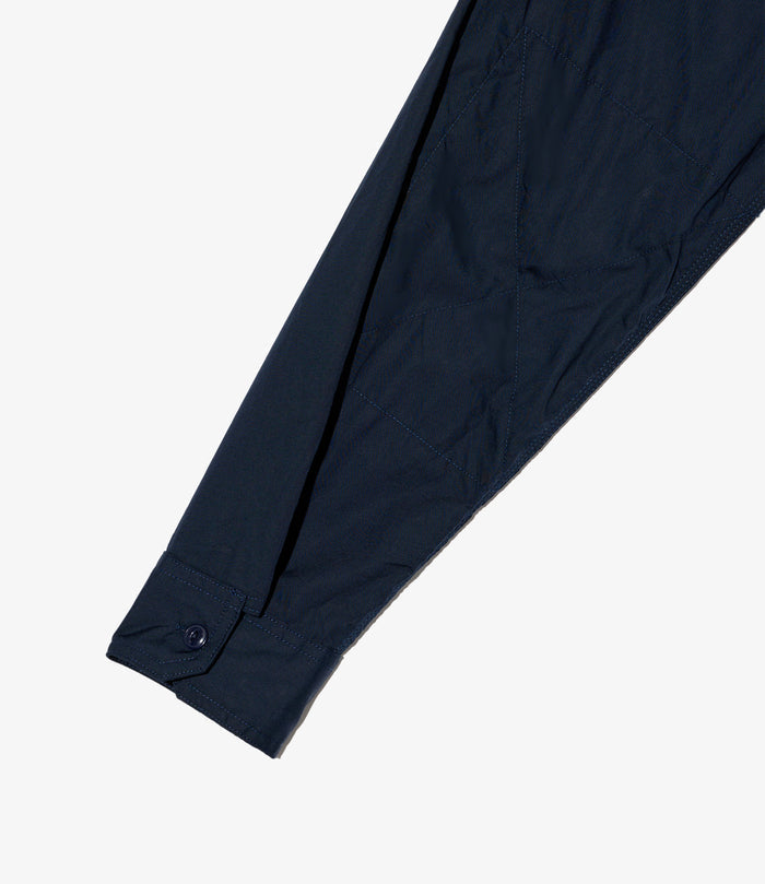 Work Shirt - Dk. Navy Cotton Broadcloth