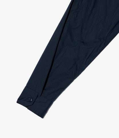 Work Shirt - Dk. Navy Cotton Broadcloth