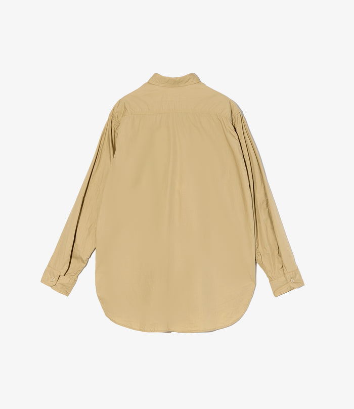 Work Shirt - Tan Superfine Poplin