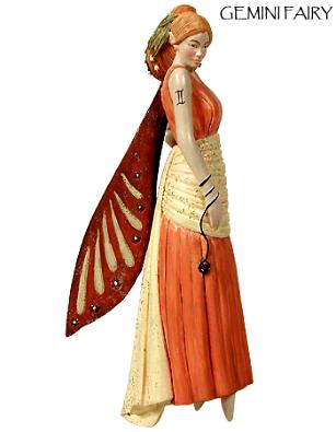 Zodiac Gemini Fairy Ornament 88206
